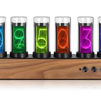 Orologio digitale a tubi led