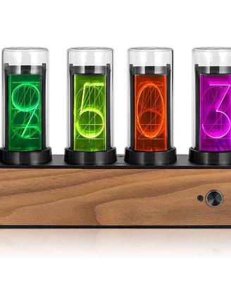 Orologio digitale a tubi led