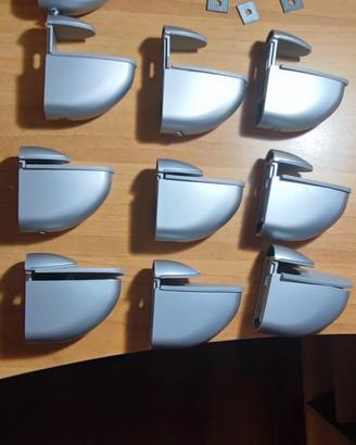 10 Reggimensola regolabili per vetro/legno