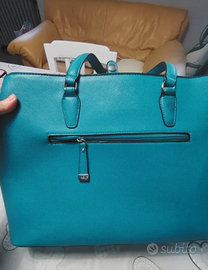 Borsa donna color petrolio