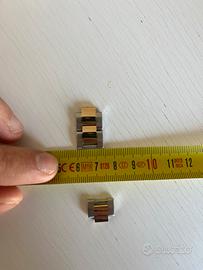 Maglie acciaio oro Rolex