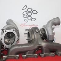 COPPIA TURBINE MITSUBISCHI per PORSCHE CAYENNE & P