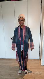 🌿 Giacca / Tunica tribale vintage Hmong – tessuto