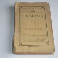 Libro di Ettore Malot "Paolina" stampato nel 1899