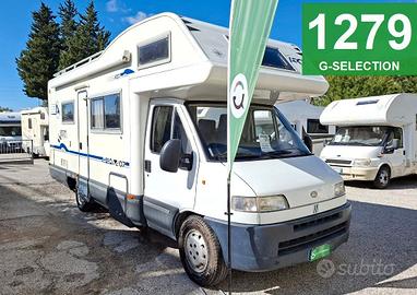 CAMPER ARCA DUCATO MANSARDATO 7 POSTI DOPPIA DINET