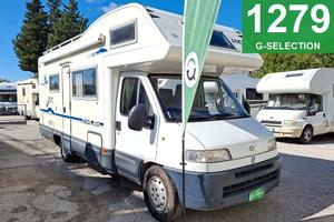 CAMPER ARCA DUCATO MANSARDATO 7 POSTI DOPPIA DINET