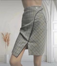 Zara gonna asimmetria  Pied de poule S