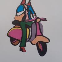 Marco Lodola, Vespa 42x30, Pezzo unico