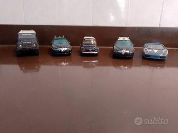 Set automobiline delle forze dell'ordine