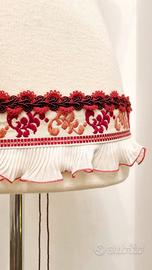 Cintura danza bordeaux con volante