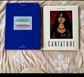 Libro Cantatore  e Catalogo vini