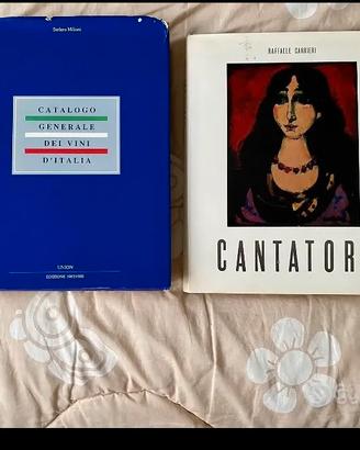 Libro Cantatore  e Catalogo vini