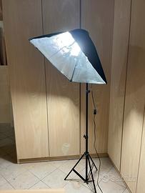 Set di illuminazione per studio fotografico