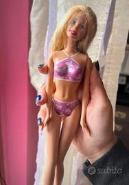 Barbie Mattel 1999 | bikini farfalle rosa | vintag