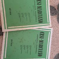 Libri studio pianoforte Cesi Marciano