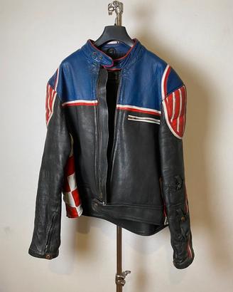Giacca moto Vera Pelle 56 Artigianale Easy Rider