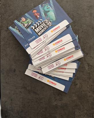 36 pacchetti figurine Conad  Pixar Movie Moments 