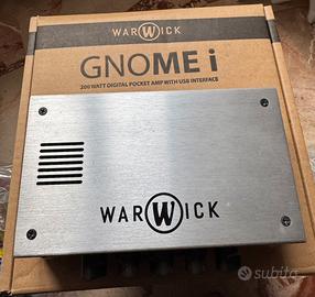 Warwick Gnome “I” con scatola a cavi