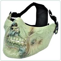 Maschera Tactical Zombie Putrid Flesh Royal Verde