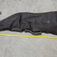 custodia per fucile in pelle