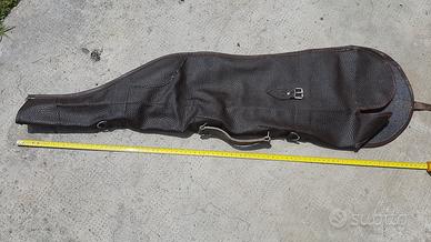 custodia per fucile in pelle