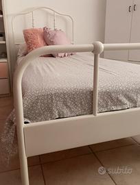 Letto Singolo Ikea in Ferro Battuto (Come Nuovo)
