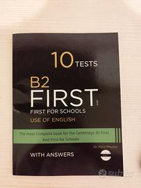 B2 FIRST 10 tests use of english