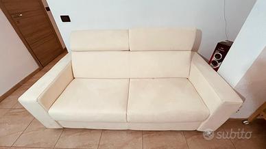 Divano 3 posti con Letto - Colore Panna