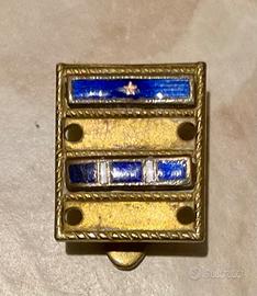 Distintivo  nastrini MAVM è Merito di Guerra 1939