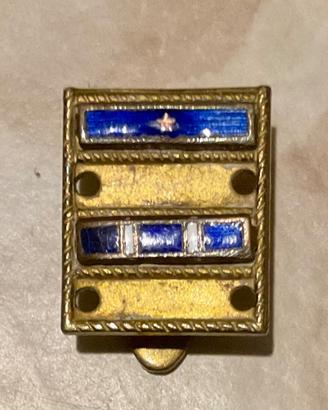 Distintivo  nastrini MAVM è Merito di Guerra 1939
