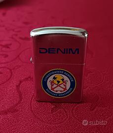 accendino zippo denim