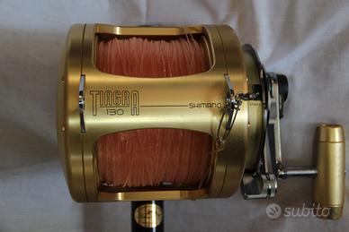 mulinello shimano tiagra 130lb, canna normic 80lb
