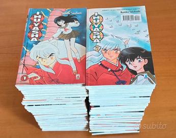 Inuyasha manga completo 1-67 prima edizione