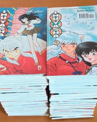 Inuyasha manga completo 1-67 prima edizione