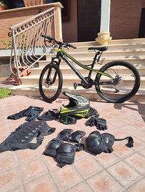 Bici Mountain Bike per bambini 9/13 anni 