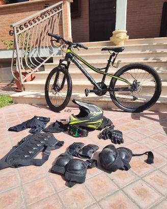 Bici Mountain Bike per bambini 9/13 anni 