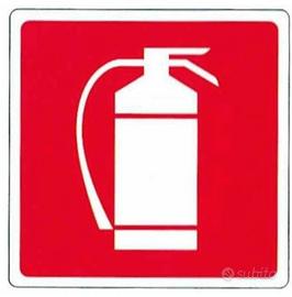 Cartello Estintore in alluminio