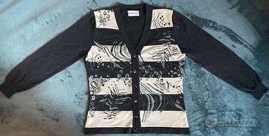 Francesca Sottini Cardigan Pura Lana Grigio M