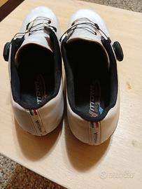 Scarpe ciclismo vittoria n41 bianche