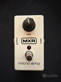 MXR Micro Amp booster