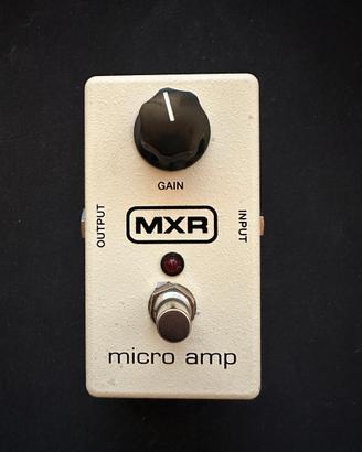 MXR Micro Amp booster