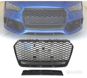 GRIGLIA PER AUDI A7 15-18 LOOK RS7 NERO