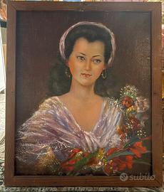 Ritratto di figura femminile orientaleggiante