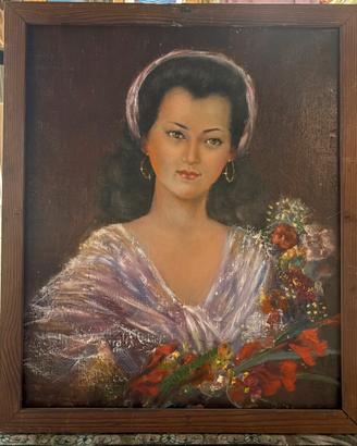 Ritratto di figura femminile orientaleggiante