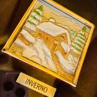 Quadretti d'artista 4-stagioni argento