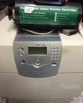 Stampante lexmark t640 usata
