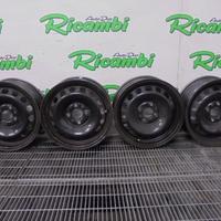 CERCHI IN FERRO PER FIAT PANDA 169 DA 14 2004