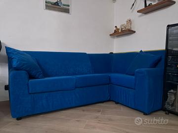 divano angolare blue