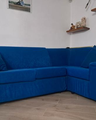 divano angolare blue