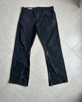 Flared Jeans con Zip